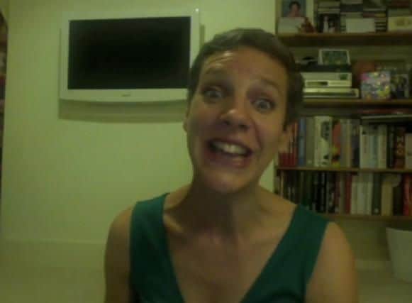 'Thrilled' to be an Off The Shelf curator says Francesca Martinez in a video message