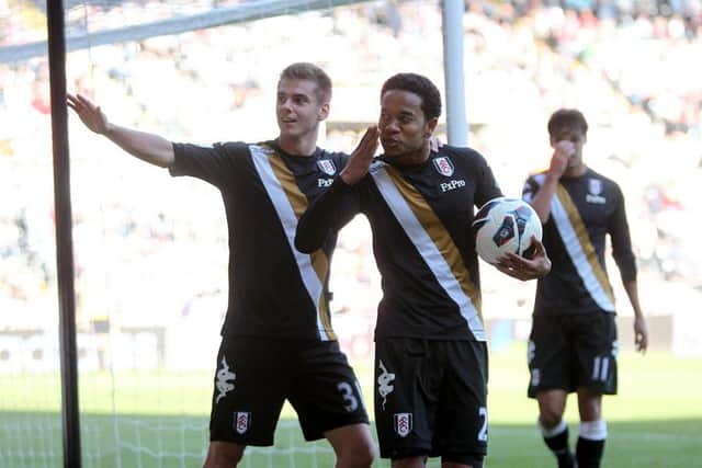 Urby Emanuelson during his Fulham playing days