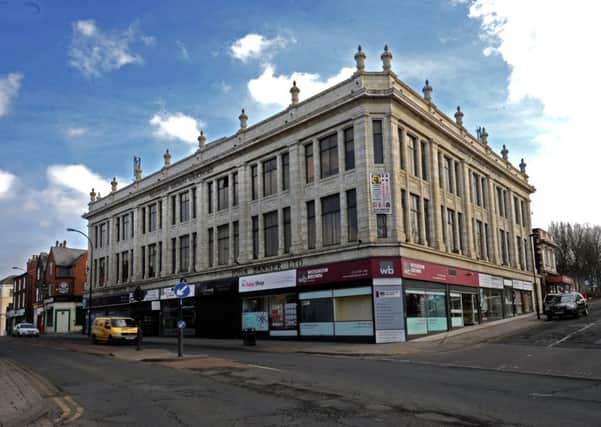 the Banners building a former departent store in the centre of Attercliffe, Sheffield