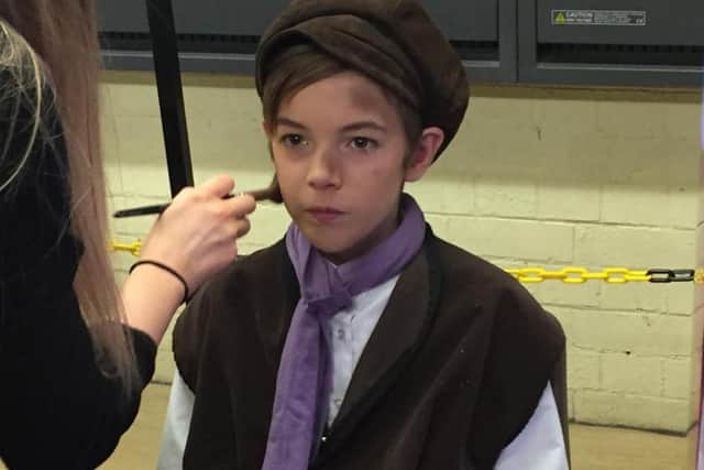 Reiss ahead of his performance as Oliver
