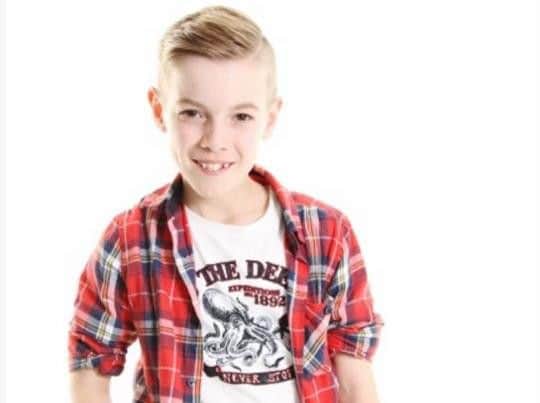 Reiss Ward, 12, has landed a starring role in The Full Monty