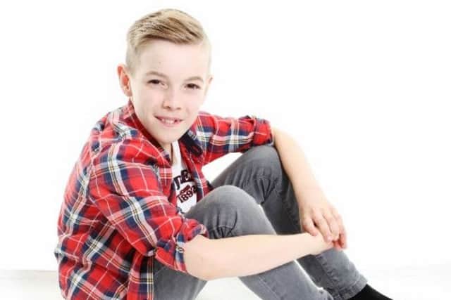 Reiss Ward, 12, has landed a role as Nathan in the Full Monty. Photograph courtesy of Serendipity Casting.