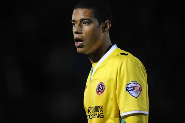 Lyle Taylor did not enjoy the happiest of times at Bramall Lane

Â© BLADES SPORTS PHOTOGRAPHY