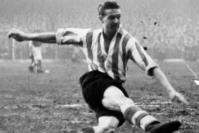 Harold Brook, one of the Blades goalscorers.