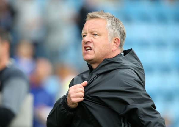 Sheffield United manager Chris Wilder only wants players who are proud to play for the club 
Â©2016 Sport Image all rights reserved