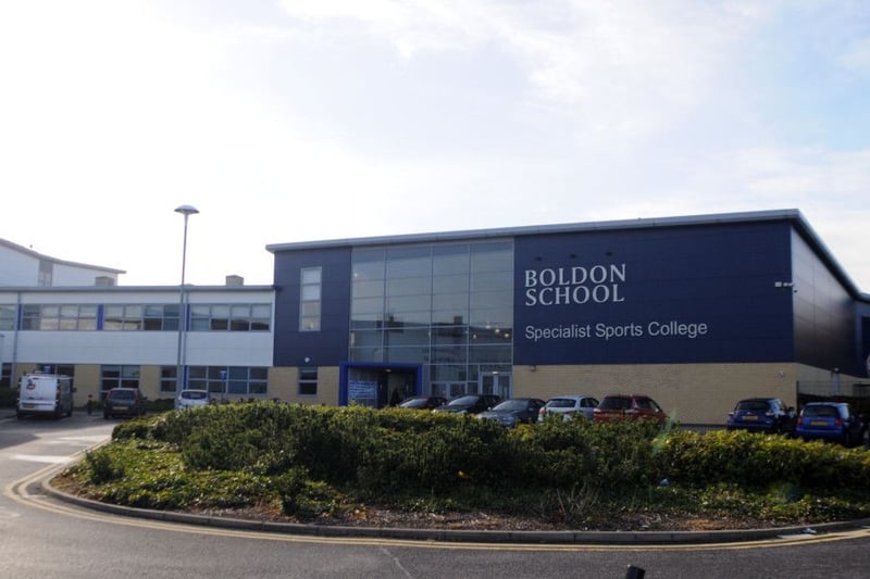 Boldon School has a score of -0.48, another below average rating. 