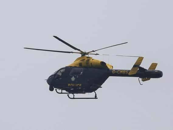 South Yorkshire's police helicopter has suffered laser attacks