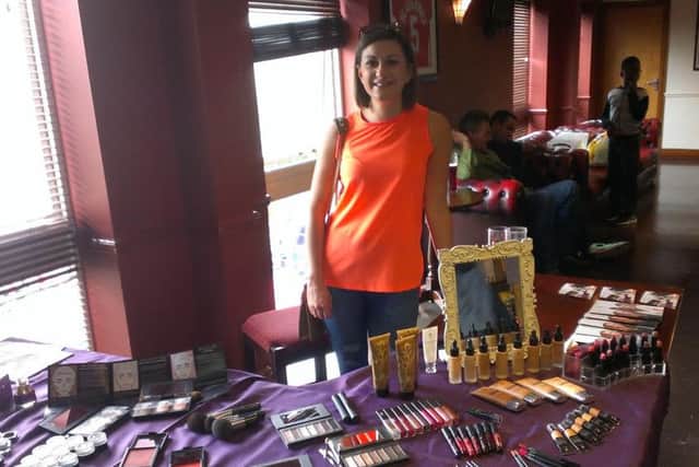 A stall at the Dronfield charity event