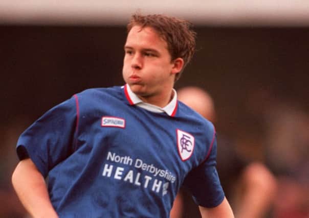 Kevin Davies.....Chesterfield FC.....Stock Picture
