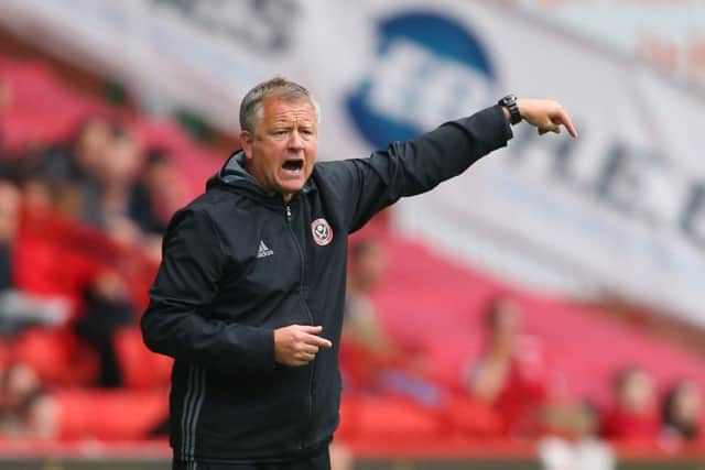 Chris Wilder is demanding even more from his team 
Â©2016 Sport Image all rights reserved