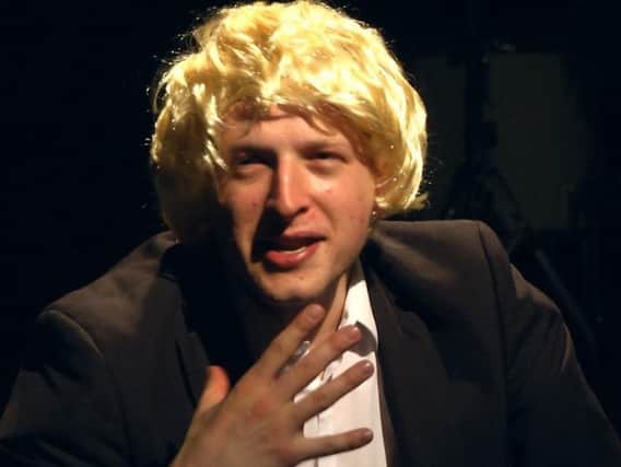 David Raphael Burchhardt as Boris Johnson