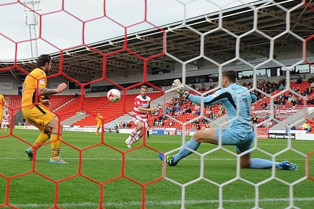 Andy Williams slots home the second