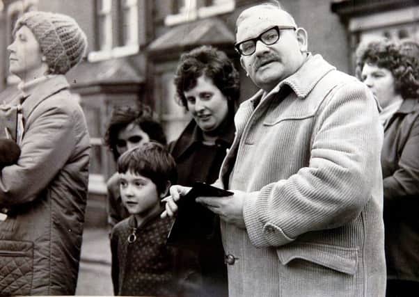 the late Ronnie Barker when Open All Hours was being filmed in Doncaster.