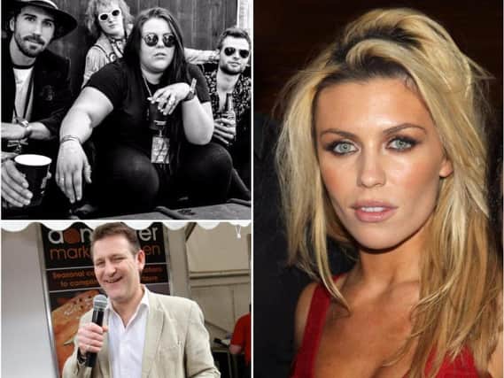 Model Abbey Clancy has championed Doncaster's Bang Bang Romeo whose members include the daughter of television actor Chris Walker.