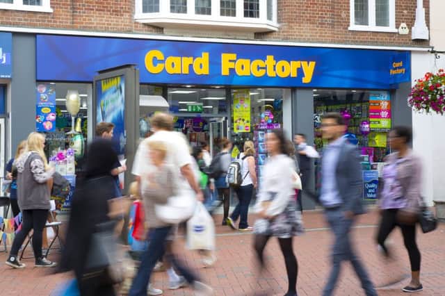 The Card Factory has delivered a 'solid' set of interim results
