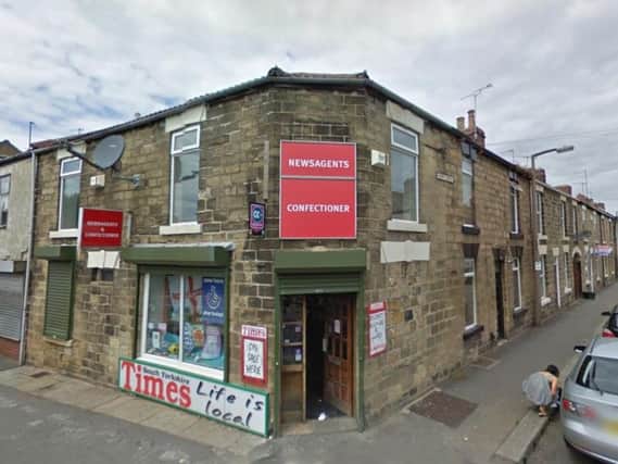 The robbery occurredat Windle J A & Snewsagents in Doncaster Road, Mexborough at around 6.30am this morning.Picture: Google