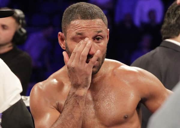 Kell Brook: on the mend. Pic by Lawrence Lustig