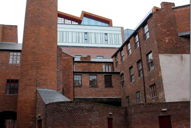Butcher Works, Arundel Street, Sheffield
Reveal picture - Stone trough just right of the chimney
