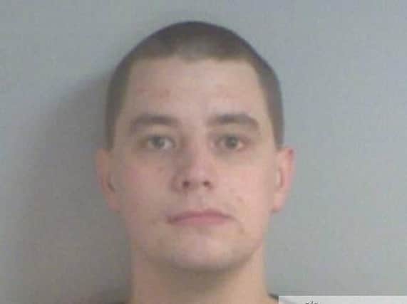 Lee Robinson was jailed for two years and ten months