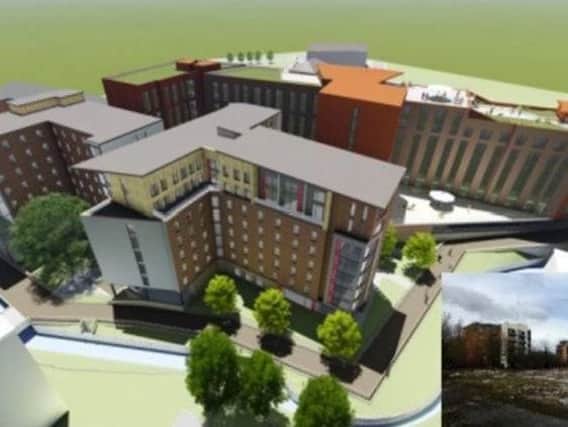 The planned development off Ecclesall Road