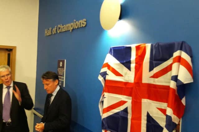 Seb Coe in Sheffield Hall of Champions