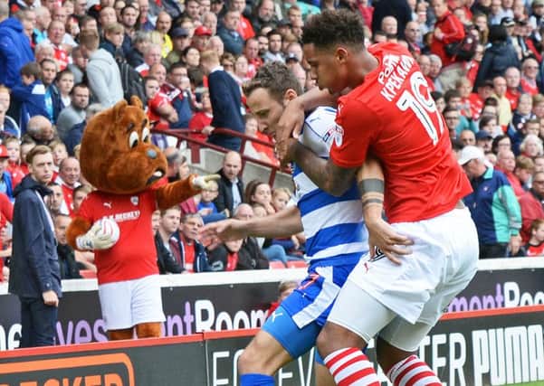 Barnsley's Cole Kpekawa pictured against Reading