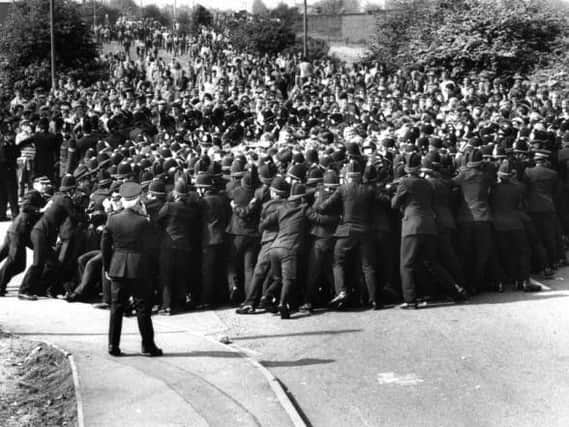 New claims have been made about the Battle of Orgreave