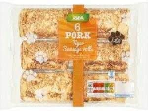 Sausage rolls recalled