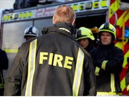 Crews attend house fire