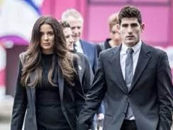 Ched Evans and girlfriend