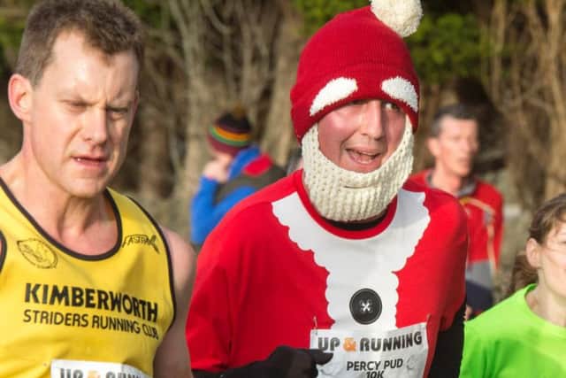 For many participants the Percy Pud 10k marks the start of Christmas festivities