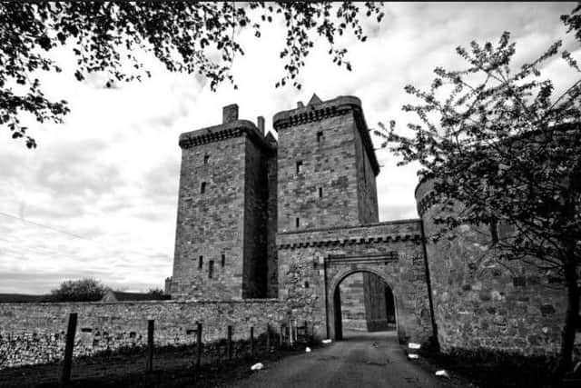 So haunted a priest was called in to perform an exorcism: Borthwick Castle near Edinburgh