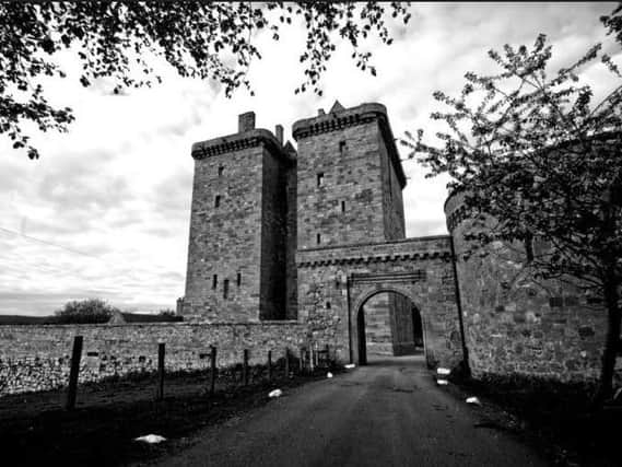 So haunted a priest was called in to perform an exorcism: Borthwick Castle near Edinburgh