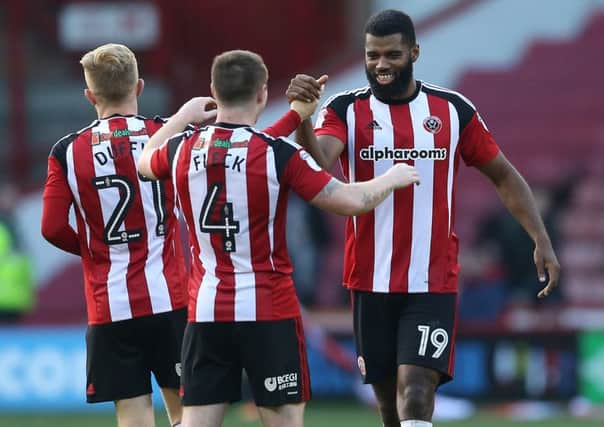 Ethan Ebanks-Landell has settled in on and off the pitch since moving to Bramall Lane. Pic Simon Bellis/Sportimage