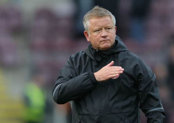 Chris Wilder has commenced planning for ins and outs in the January transfer window