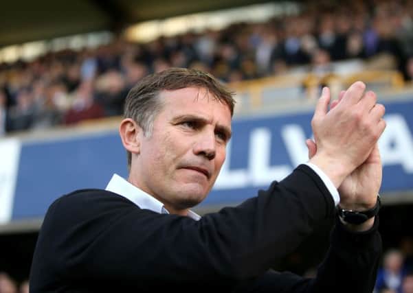Bolton Wanderers manager and former Bradford City chief Phil Parkinson