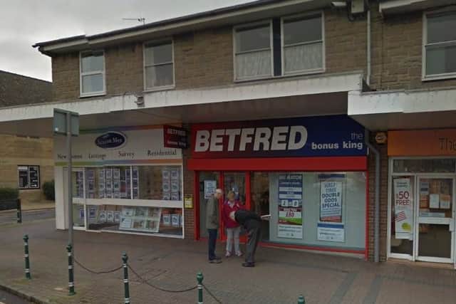 The Betfred shop in Dronfield. (Photo: Google).