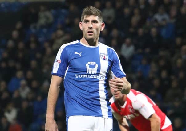 Chesterfield FC v Fleetwood Town, Ched Evans