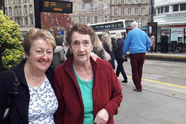 Lorraine (left) and Margaret Siddall wouldn't change anything about the tram network