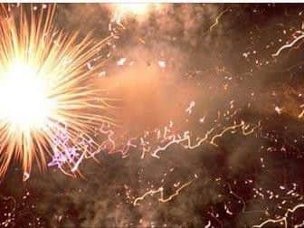 Focus on fireworks