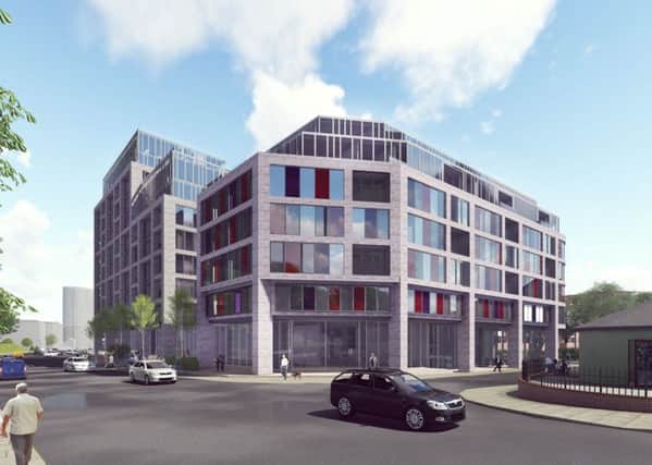 An artist's impression of a private and student flat complex planned for Ecclesall Road. Photo: Hallminster/Bond Bryan