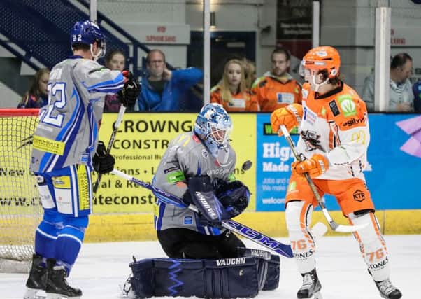 Levi Nelson at Coventry Blaze. Pic by Scott Wiggins