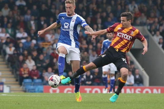 Chesterfield FC v Bradford City, Gary Liddle