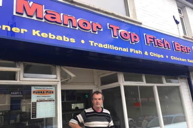 Andrew Macdougall of Manor Top Fish Bar