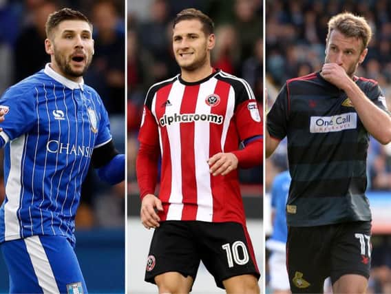 Gary Hooper, Billy Sharp and Andy Williams have all been nominated for the October PFA Fans' Player of the Month Award
