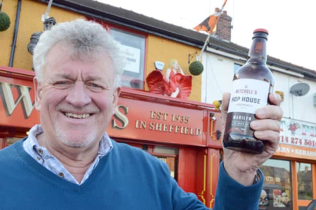 Mitchells Wine  opened their very own hop house micro brewery pictured is John Mitchell