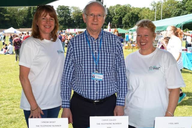 Tracy Webster, Dr Alan Billings and Mel Staples at a previous engagement event.