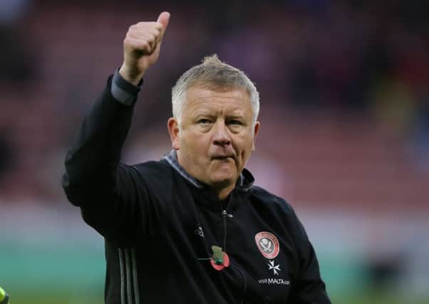 Chris Wilder's formation switching during games has had the desired effect
