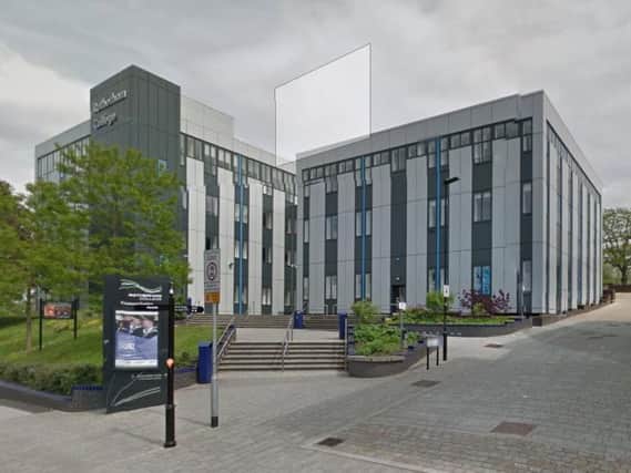 Police called to suspected stabbing at Rotherham College of Arts and Technology. Photograph: Google Maps