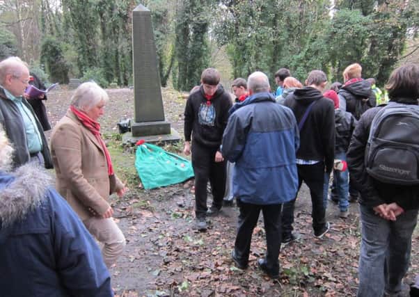 Wardsend Cemetery - Remembrance Day Service from MMS.